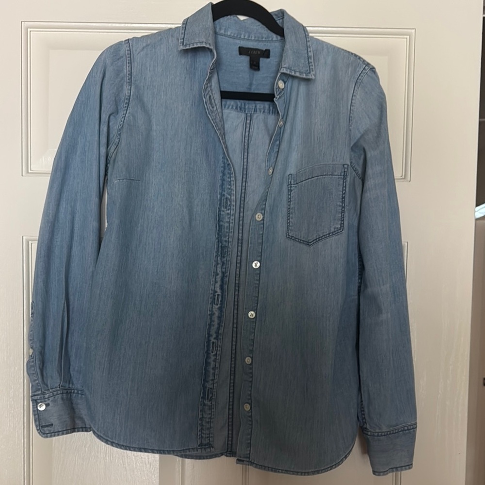 J. Crew Denim Chambray shirt